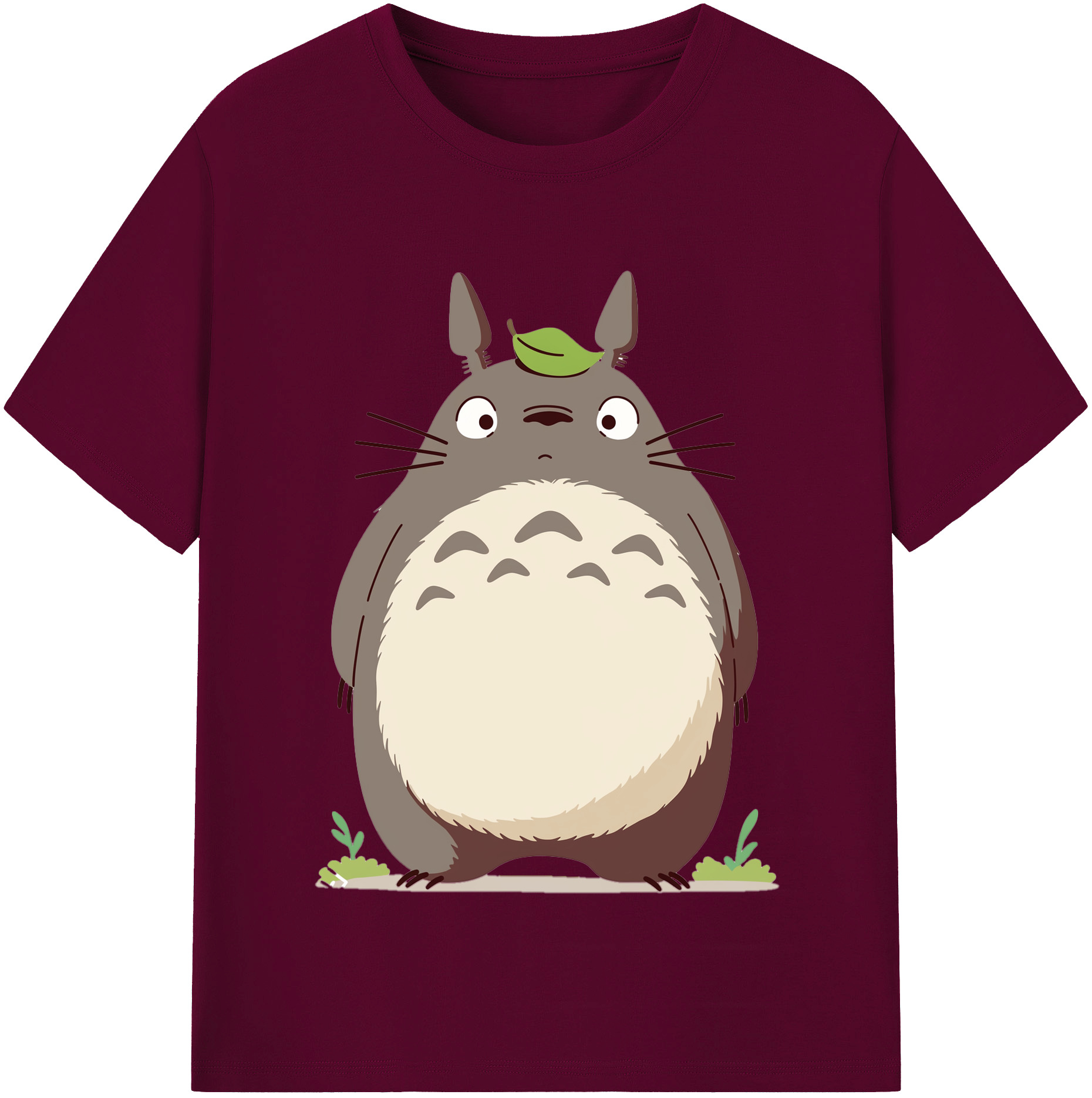 （画像用） となりのトトロ 草壁メイ 草壁サツキ My Neighbor Totoro Satsuki Kusakabe Mei Kusakabe レディースカジュアルプリントTシャツ（綿100％）